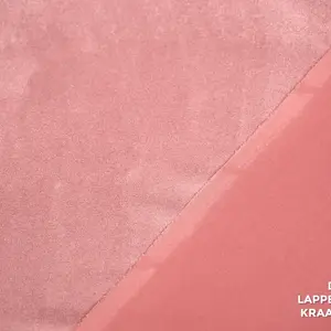  Coupon 583 Scuba suede oud roze 160 x 150 cm