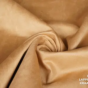  Coupon 696 Scuba suede beige 160 x 150 cm