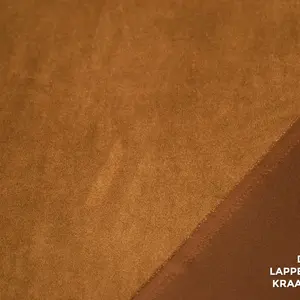  Coupon 699 Scuba suede camel 160 x 150 cm