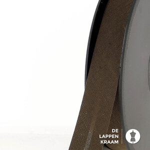  Biaisband donkerbruin