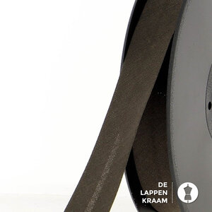  Biaisband diep donkerbruin