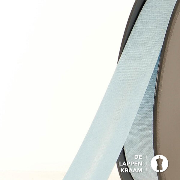 Biaisband lichtblauw