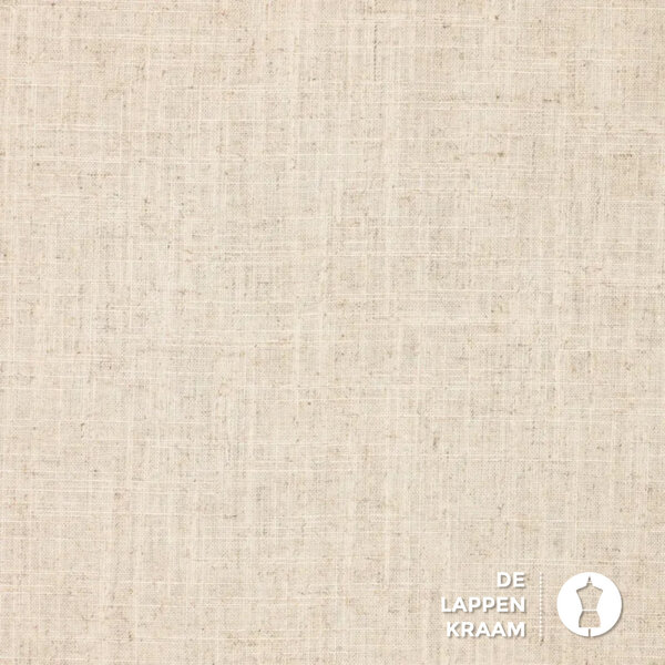Linnenblend stof zandkleur