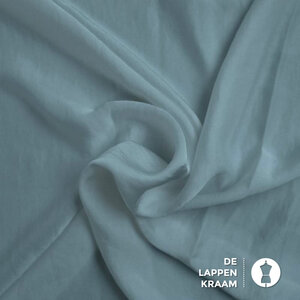  Wavy satin jeansblauw