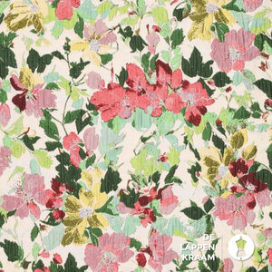  Jacquard in kleurrijk bloemenpatroon