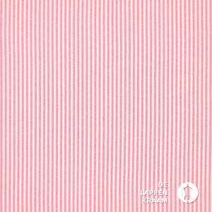  Seersucker streepje roze