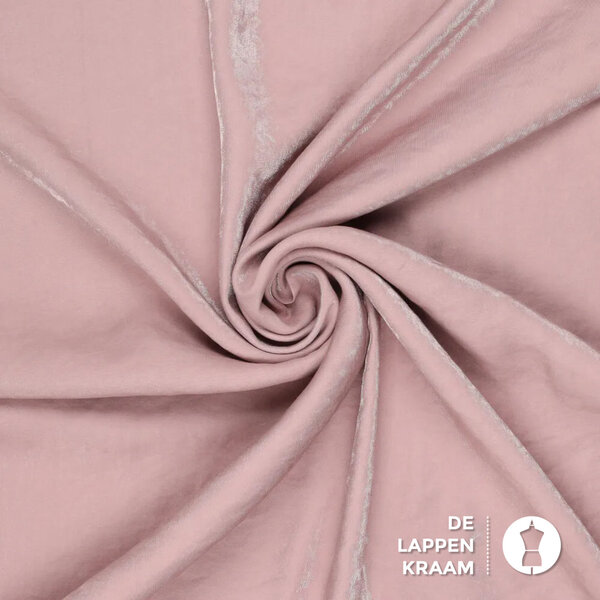 Viscosemix met glans oudroze