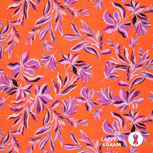  Viscose met stretch in felle kleuren