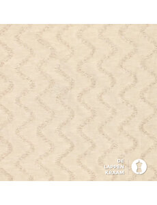  Tricot met golvend motief en een tikje gouddraad