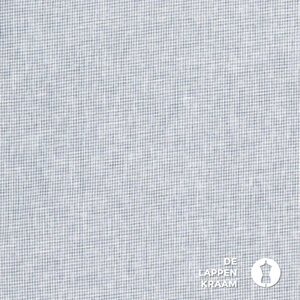  Mix&Match katoenmix blauw miniruitje