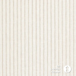  Mix&Match katoenmix naturel wisselstreep breed