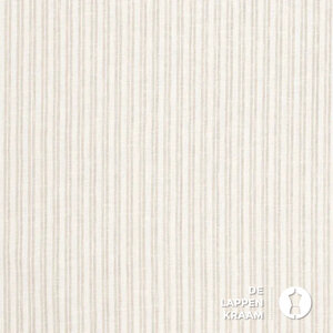  Mix&Match katoenmix naturel wisselstreep smal
