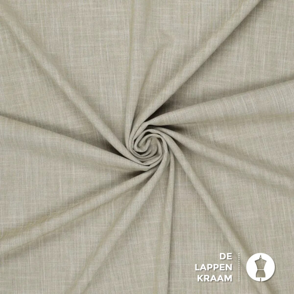 Linnenlook stof in  lindegroen