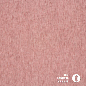  Polyester met linnenstructuur oud roze