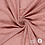 Polyester met linnenstructuur oud roze
