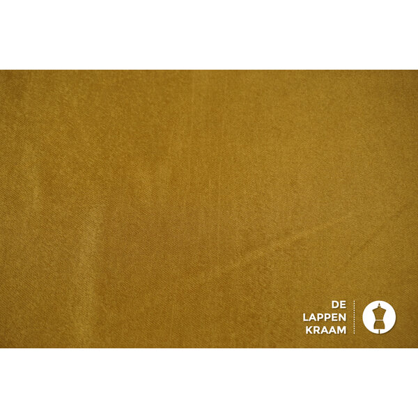 A la Ville Viscose stof in keperbinding in goud