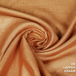  Crinkel viscosemix met glans oranje