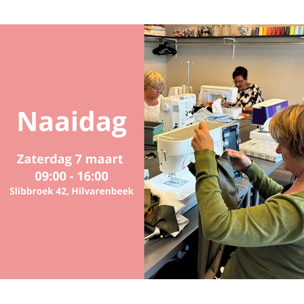Naaidag bij De Lappenkraam - 7 maart