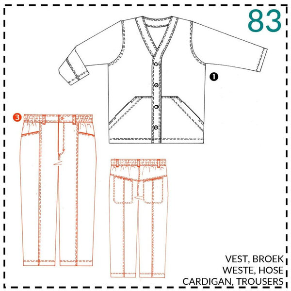 Abacadabra Vest en broek