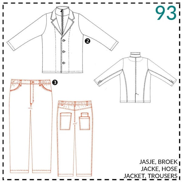 Abacadabra Colbert en broek