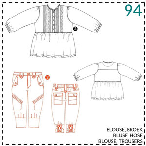 Abacadabra Blouse en broek