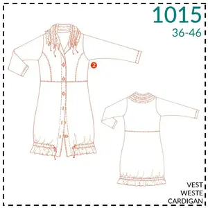 It's a Fits Vest met ruches