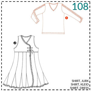 Abacadabra Jurk en shirt