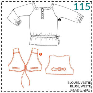 Abacadabra Blouse en gilet