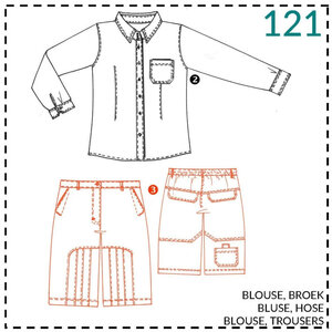 Abacadabra Blouse en broek