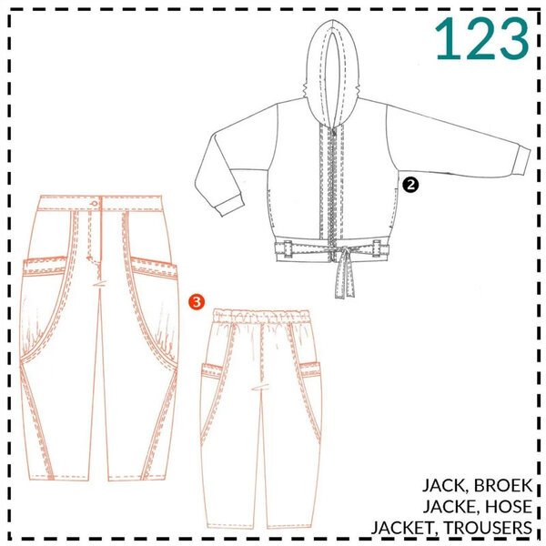 Abacadabra Naaipatroon Jack en broek