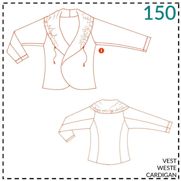 Abacadabra Naaipatroon vest en jasje