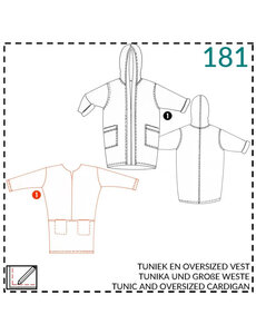 Abacadabra Tuniek en oversized vest