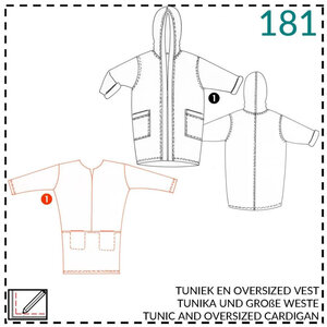 Abacadabra Tuniek en oversized vest