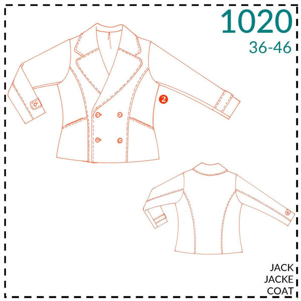 It's a Fits Naaipatroon Jas