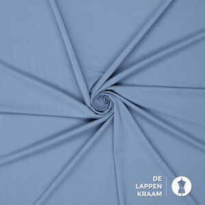 Basic Heavy travelstof licht jeansblauw