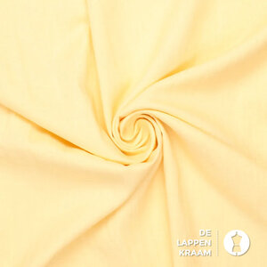  Washed linnen zachtgeel