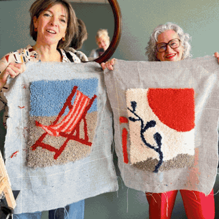 Voorbeelden van tuft creaties