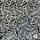 Egyptisch katoen donkerblauw met paisley