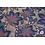 Coupon 615 Viscose met batik bloemen paars 180 x 140
