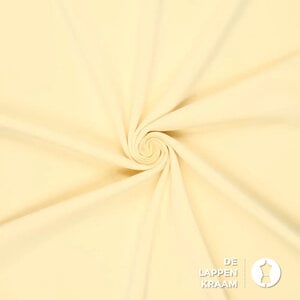  Scuba tricot licht geel