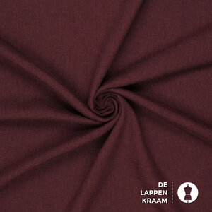  Lyocell mix in bordeauxrood