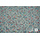 Coupon 44 Terlenka stretch grijs met driehoekjes 180 x 150 cm