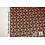 Coupon 54 Stretch satijn roze met groene retroprint 180 x 150 cm