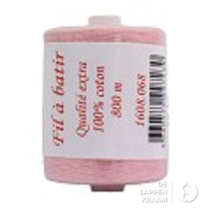  Rijggaren roze grote klos 800mtr
