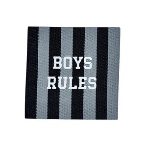 Loop&Label Label M   "Boys rules"