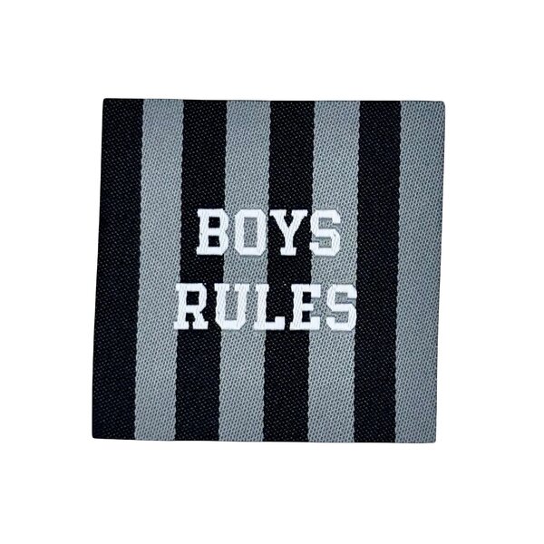 Loop&Label Label M   "Boys rules"
