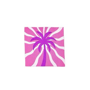 Loop&Label Label  M  "roze palmboom"