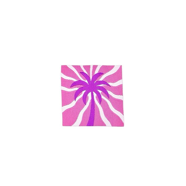 Loop&Label Label  M  "roze palmboom"