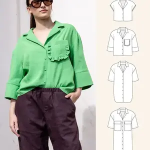  Naaipatroon Notches - Clara shirt / jurk