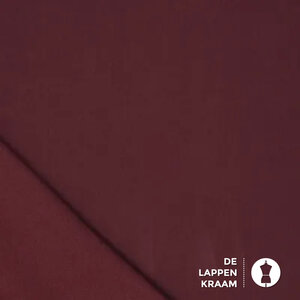  Gabardine Terry in bordeaux